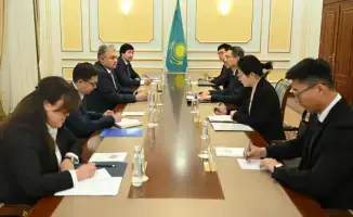 Встреча Министра иностранных дел Казахстана с Послом Китая обсуждение сотрудничества