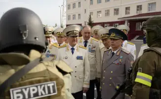 Встреча Генерального Прокурора с военнослужащими в Нур-Султане
