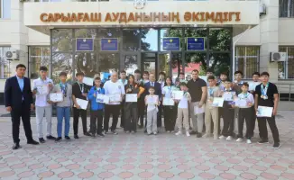 Сарыагаш: медали, которые сверкают в Ташкенте!