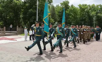 Служба под звёздами: новобранцы Жамбылской области принесли клятву верности