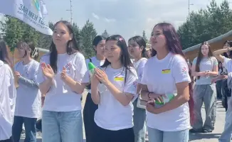 Акция по борьбе с наркоманией в Астане