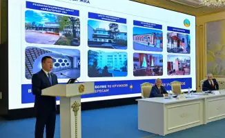 IX отчетно-выборная конференция Совета ветеранов в Доме дружбы с участием 135 делегатов