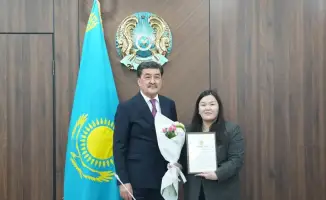 Награждение участников Регионального экологического саммита 2026 в Центральной Азии