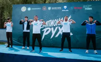 Чемпионский дух: спорт против наркотиков в Уральске!