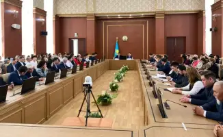 Обсуждение налоговых инициатив и поддержки производителей на встрече предпринимателей Карагандинской области с вице-министром экономики