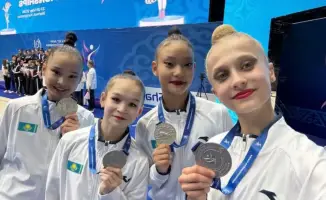 Гимнастки из столицы завоевали 15 медалей на чемпионате Азии в Бишкеке