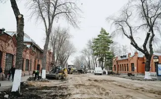 Реконструкция главной улицы в Петропавле