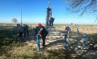 В Жетісу завершены работы по очистке территорий вокруг памятников участникам Великой Отечественной войны в рамках программы "Таза Қазақстан"