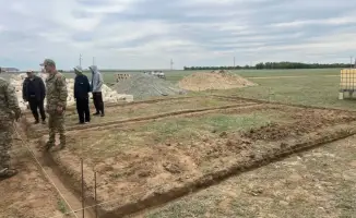 Строительство пожарных постов в Айтекебийском районе: шаг к улучшению безопасности местного населения