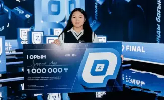 Победа школьницы из Астаны на республиканском интеллектуальном турнире OiQ