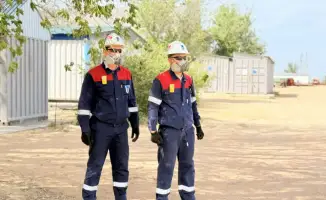 Учебная тревога на нефтяном заводе в Мангистау