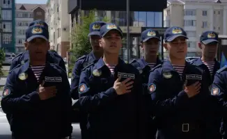 Мурал «Бейбіт елдің қалқаны»: Защитники в уличном искусстве!