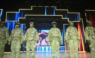 Праздничный вечер в Актобе посвященный Дню защитника Отечества