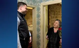 В Караганде поздравили труженицу тыла Прасковью Петровну с Днем Победы