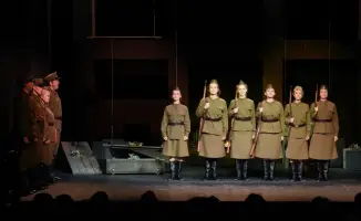 Астана представила спектакль «Алия» ко Дню Победы