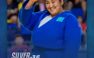Камила Берликаш завоевала серебро на турнире Qazaqstan Barysy Grand Slam, подчеркивая достижения женщин в спорте