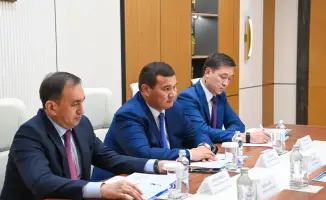 Аким области Нурлыбек Налибаев обсудил с Асхатом Хасеновым развитие нефтедобычи и газовых месторождений