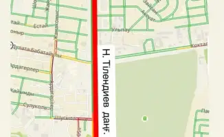 Тлендиевский проспект на время станет строительной сценой: готовьтесь к дорожным акробатам!