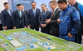 завод по производству серной кислоты в Жамбылской области мощностью 800 тысяч тонн в год