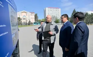 Работы по реконструкции центральной площади Семее стартовали