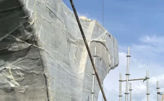 LRT: Строим мосты к будущему — первая опора залита, первая балка готова!