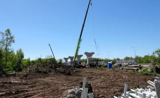 На стройке LRT в сторону Косшы зафиксированы поваленные деревья: жители Астаны обеспокоены последствиями работ