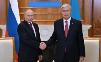 Путин с государственным визитом в Казахстане