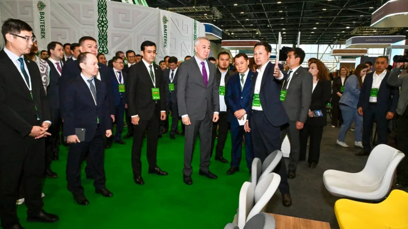 В Астане открылась IX ежегодная выставка Ulttyq Ónim, представляющая отечественных производителей на международной арене {city2}