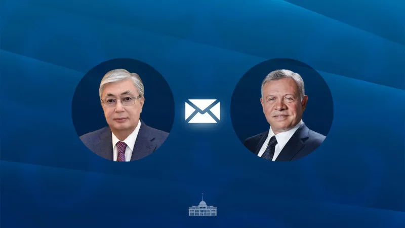 Мост дружбы: Президент Казахстана отправил поздравления королю Иордании {city2}